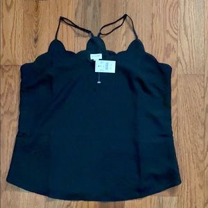 J. Crew scalloped tank